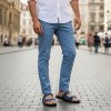 Pánske športové sivé šľapky MJARTAN 2703-N28 Pánske športové sivé šľapky MJARTAN 2703-N28
