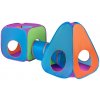 Detský stan Baby Mix 3v1 oranžovo-modrý Barva: Multicolor Detský stan Baby Mix 3v1 oranžovo-modrý Barva: Multicolor