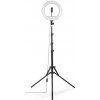 LED světlo Hama SpotLight Steady 120 III - kruhové 12 pro telefon, Bluetooth spoušť, stativ LED světlo Hama SpotLight Steady 120 III - kruhové 12 pro telefon, Bluetooth spoušť, stativ