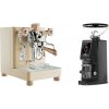 Lelit Bianca PL162T V3, gold + Eureka Atom W 65 Casa, black Lelit Bianca PL162T V3, gold + Eureka Atom W 65 Casa, black
