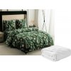 Textilomanie Súprava mikroplyšových obliečok GREEN CHRISTMAS zelené + plachta mikroplyš SOFT 90x200 cm biela, jednolôžko Textilomanie Súprava mikroplyšových obliečok GREEN CHRISTMAS zelené + plachta mikroplyš SOFT 90x200 cm biela, jednolôžko