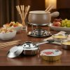 Oceľový plynový horák na fondue s pastou KELA FIRE Oceľový plynový horák na fondue s pastou KELA FIRE