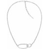Calvin Klein Pôvabný oceľový náhrdelník sculptural 35000353