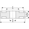 Tyrolit Brúsny kotúč 250 / 210 x 6 / 3 x 240 / 76 mm T436394