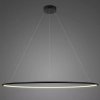 Altavola Design Ledowe Okręgi inteligentná závesná lampa 1x75 W čierna LA073/P_200_in_3k_black Altavola Design Ledowe Okręgi inteligentná závesná lampa 1x75 W čierna LA073/P_200_in_3k_black
