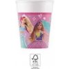 Tégliky papierové - bábiky Barbie 200ml, 8 ks Tégliky papierové - bábiky Barbie 200ml, 8 ks