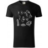 Horolezecké karabíny - Tričko z organickej bavlny - XL ( Čierna ) Horolezecké karabíny - Tričko z organickej bavlny - XL ( Čierna )