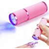 UV LED lampa na nechty ružová prenosná UV LED lampa na nechty ružová prenosná