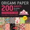 Origami Paper 200 sheets Chiyogami Patterns 6 3/4 Origami Paper 200 sheets Chiyogami Patterns 6 3/4