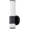 Quintiesse Facet nástenná lampa 1x12 W čierna-opálová QN-FACET-LED1-BK-BATH Quintiesse Facet nástenná lampa 1x12 W čierna-opálová QN-FACET-LED1-BK-BATH