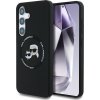 Karl Lagerfeld Silicone Double Heads Samsung Galaxy S25 Čierny KF2345907 KLHMS25SSKCHTCK Karl Lagerfeld Silicone Double Heads Samsung Galaxy S25 Čierny KF2345907 KLHMS25SSKCHTCK
