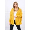Kesi Sveter s kapucňou a netopierími rukávmi Farba: Žltá, Veľkosť: UNI Kesi Sveter s kapucňou a netopierími rukávmi Farba: Žltá, Veľkosť: UNI