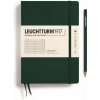 Leuchtturm1917 Zápisník Forest Green Medium A5 linajkový