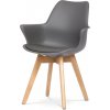 Jedálenská stolička sivá CT-771 GREY Jedálenská stolička sivá CT-771 GREY