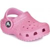 Crocs Nazuvky Classic Glitter Clog T Ružová
