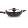 VEYRA | WOK panvica 28 cm | so sklenenou pokrievkou | 3600 ml VEYRA | WOK panvica 28 cm | so sklenenou pokrievkou | 3600 ml