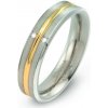 Boccia Titanium Titánový bicolor prsteň s briliantmi 0144-01 49 mm Boccia Titanium Titánový bicolor prsteň s briliantmi 0144-01 49 mm