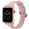 AppleKing Štýlový kožený remienok pre Apple Watch 42mm / 41mm / 40mm / 38mm – ružová - možnosť vrátiť tovar ZADARMO do 30tich dní AppleKing Štýlový kožený remienok pre Apple Watch 42mm / 41mm / 40mm / 38mm – ružová - možnosť vrátiť tovar ZADARMO do 30tich dní