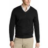 Charles Tyrwhitt Merino V-Neck Jumper — Black - L Charles Tyrwhitt Merino V-Neck Jumper — Black - L