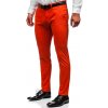 Oranžové pánske chinos nohavice Bolf 1143 Oranžové pánske chinos nohavice Bolf 1143