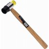 Kraft-Dele Gumené plastové kladivo 35 mm s drevenou rukoväťou KD904 Kraft-Dele Gumené plastové kladivo 35 mm s drevenou rukoväťou KD904