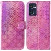 Peňaženkové 3D puzdro Colorful na Oppo Reno 7 5G - Ružová Peňaženkové 3D puzdro Colorful na Oppo Reno 7 5G - Ružová