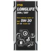 MANNOL 7715 LONGLIFE 504/507 5W-30 5L METAL MANNOL 7715 LONGLIFE 504/507 5W-30 5L METAL