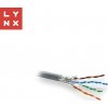 Lynx CS LX-SLD-FTP6-PVC-GR FTP Cat6 PVC (Eca) celoměděný vnitřní 305m šedý Lynx CS LX-SLD-FTP6-PVC-GR FTP Cat6 PVC (Eca) celoměděný vnitřní 305m šedý