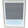 Rolmajster Plisé roleta pre strešné okno, termoizolačné a 100% zatemňovacie Fakro 78x140cm / 07