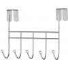 BISK Erga NIAGARA, 5-háčik na uteráky na zavesenie, chrómová, ERG-04125 BISK Erga NIAGARA, 5-háčik na uteráky na zavesenie, chrómová, ERG-04125