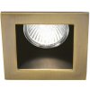 | Ideal Lux - Zapustené svietidlo FUNKY 1xGU10/50W/230V 9x9 cm mosadz | 083247 | Ideal Lux - Zapustené svietidlo FUNKY 1xGU10/50W/230V 9x9 cm mosadz | 083247