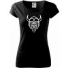 Viking logo - Dámske tričko Pure - 3XL ( Čierna ) Viking logo - Dámske tričko Pure - 3XL ( Čierna )