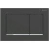 Geberit Omega20 - Ovládanie splachovania, matná čierna/lesklý chróm 115.080.14.1 Geberit Omega20 - Ovládanie splachovania, matná čierna/lesklý chróm 115.080.14.1