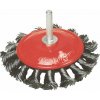 Kefa Tigerlion 7003B, 075 mm, vrkočová, so stopkou, drôt 0.35 mm Kefa Tigerlion 7003B, 075 mm, vrkočová, so stopkou, drôt 0.35 mm