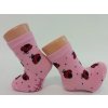 Dievčenské ponožky Lienka - 29-32 / ružová Dievčenské ponožky Lienka - 29-32 / ružová