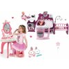 Smoby set domček pre bábiku Baby Nurse Doll´s Play Center a kozmetický stolík 2v1 so stoličkou 220327-12 Smoby set domček pre bábiku Baby Nurse Doll´s Play Center a kozmetický stolík 2v1 so stoličkou 220327-12