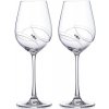 Diamante pohár na červené víno Atlantis s kryštálmi Swarovski 500 ml 2KS Diamante pohár na červené víno Atlantis s kryštálmi Swarovski 500 ml 2KS