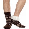 Pánske termo ponožky - protišmykové 18 sobík tmavohnedé, VYBRAŤ VEĽKOSŤ BIELIZNE 39 - 42 Pánske termo ponožky - protišmykové 18 sobík tmavohnedé, VYBRAŤ VEĽKOSŤ BIELIZNE 39 - 42