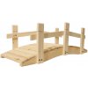 Krušnohorský nábytok Masívny dekoratívny mostík 1M101 71 x 32 x 27 cm bez náteru Krušnohorský nábytok Masívny dekoratívny mostík 1M101 71 x 32 x 27 cm bez náteru