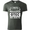 Stymio tričko Takto vyzerá ten najlepší otec na svete tmavá bridlica