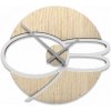 Designové hodiny 10-122 CalleaDesign Max 50 x 45cm (více barevných verzí) Barva stříbrná-2 - RAL9006 Dýha bělený dub - 81 Designové hodiny 10-122 CalleaDesign Max 50 x 45cm (více barevných verzí) Barva stříbrná-2 - RAL9006 Dýha bělený dub - 81