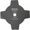 Riwall PRO Štvorzubý žací nôž krovinorezu pr. 255mm, vnútorný priemer 25,4mm, hrúbka 2,5mm Riwall PRO Štvorzubý žací nôž krovinorezu pr. 255mm, vnútorný priemer 25,4mm, hrúbka 2,5mm