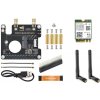 Waveshare PCIe To M.2 E KEY HAT for Raspberry Pi 5, Compatible With NGFF (M.2 E Key)Wireless NIC, Supports USB Waveshare PCIe To M.2 E KEY HAT for Raspberry Pi 5, Compatible With NGFF (M.2 E Key)Wireless NIC, Supports USB