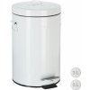 RelaxD Odpadkový kôš Vintage 3L biely, RD3830 RelaxD Odpadkový kôš Vintage 3L biely, RD3830