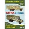 Papierový model - Tatra T-111 (800) Papierový model - Tatra T-111 (800)