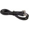 Kabel RJ12 9-12V pro pokladní zásuvku a tiskárnu/pokladnu, 1,1 m, černý Kabel RJ12 9-12V pro pokladní zásuvku a tiskárnu/pokladnu, 1,1 m, černý