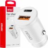 Nabíjačka do auta USB-A + USB-C 20W 12/24V AMiO-03877 Nabíjačka do auta USB-A + USB-C 20W 12/24V AMiO-03877