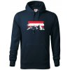 Rakúske hory - Mikina pánska Cape s kapucňou - 2XL ( Tmavomodrá (takmer čierna) ) Rakúske hory - Mikina pánska Cape s kapucňou - 2XL ( Tmavomodrá (takmer čierna) )