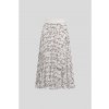 Karl Lagerfeld Commercial Pleated Skirt Scribble Aop