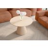 Okrúhly konferenčný stolík Amore Colore PINETO MINI cappucino MAT Cappucino Okrúhly konferenčný stolík Amore Colore PINETO MINI cappucino MAT Cappucino